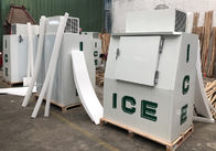 Fan che raffredda il singolo Merchandiser solido del ghiaccio del recipiente di immagazzinamento nel ghiaccio della porta