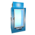 Congelatore commerciale d'acciaio dipinto del ghiaccio con il sistema di refrigerazione superiore del supporto