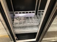 Refrigeratore verticale della porta di vetro piena del frigorifero dell'esposizione della bevanda della birra di Antivari