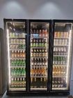 Dispositivo di raffreddamento dritto della bevanda della bevanda del frigorifero della birra del frigorifero dell'esposizione del supermercato