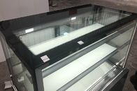 frigorifero commerciale dell'esposizione del dolce di 4ft con la porta di vetro di scivolamento posteriore 1200*660*1200mm