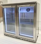 Dispositivo di raffreddamento di vetro della barra della parte posteriore di porta di accessorio 3 del frigorifero dell'esposizione della barra di acciaio inossidabile