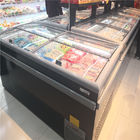 Vetrina combinata commerciale del congelatore dell'isola del supermercato