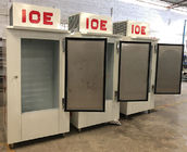 Cu 60. piedi congelatore del cubetto di ghiaccio della porta inclinato doppio delle mercanzie del ghiaccio