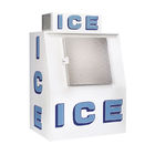La porta 110V di inclinazione del Merchandiser del ghiaccio ha insaccato il recipiente di immagazzinamento nel ghiaccio