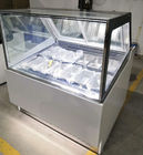 congelatori o frigoriferi ad angolo retto dell'esposizione del gelato dei secchi 220V 10