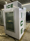 La conservazione frigorifera della porta di vetro del CE ha insaccato i grandi contenitori di stoccaggio del ghiaccio dell'isolamento di energia del congelatore profondo del cubetto di ghiaccio