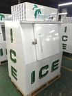 Congelatore commerciale di stoccaggio del cubetto di ghiaccio, congelatore più fresco di stoccaggio della borsa del ghiaccio all'aperto