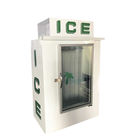 La stazione di servizio dell'interno del dispositivo di raffreddamento commerciale del ghiaccio di R404a ha insaccato il recipiente di immagazzinamento nel ghiaccio
