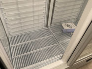 Il fan che raffredda il singolo congelatore dell'esposizione della porta, auto disgela il congelatore verticale