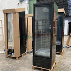 Singola porta di vetro con il congelatore verticale dell'esposizione del radiatore di vetro per il gelato fatto in Cina