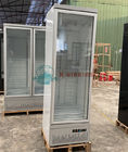 refrigeratore di congelamento della vetrina della bibita 400L della bevanda del dispositivo di raffreddamento dritto dell'esposizione da vendere