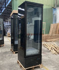 Singola porta di vetro con il congelatore verticale dell'esposizione del radiatore di vetro per il gelato fatto in Cina