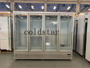 congelatore verticale di vetro della porta 2000L