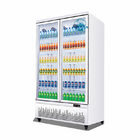 Esposizione di vetro automatico-disgelata montante del congelatore di frigorifero della porta del supermercato commerciale per la bevanda/la birra/il latte