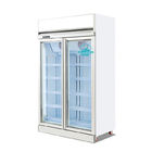 Congelatore verticale su misura del supermercato per l'esposizione congelata dell'alimento