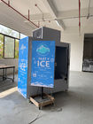 congelatore all'aperto di stoccaggio della borsa di ghiaccio secco della stazione di servizio