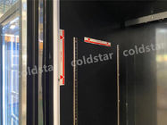 Refrigeratore di vetro refrigerato dritto commerciale della porta della vetrina della bevanda 1000L