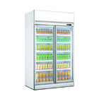Congelatore di frigorifero professionale dell'esposizione della doppia porta del refrigeratore dell'esposizione