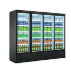 Frigorifero commerciale di vetro degli armadietti di esposizione del congelatore della porta del frigorifero dell'esposizione del supermercato per le bevande