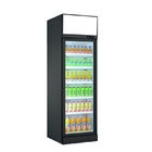 Frigorifero di vetro della porta della bevanda della vetrina dell'esposizione dritta fredda commerciale del frigorifero refrigerato supermercato