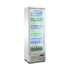 Attrezzatura di refrigerazione commerciale, frigorifero di vetro verticale dell'esposizione della porta 2~8° per la birra della bevanda