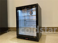 Refrigeratore commerciale dell'esposizione della birra del nero del frigorifero di Antivari provvisto di cardini singola porta