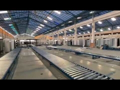 Glass door refrigerator production line
