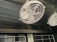 Congelatore verticale della vetrina dell'esposizione del gelato della porta di vetro dritta del congelatore 1200L