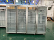4/5/6- Le porte hanno spaccato il tipo frigorifero/dispositivo di raffreddamento di condensazione esterni dell'esposizione della bevanda dell'unità