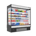 Banco di mostra aperto della frutta del frigorifero della multi-piattaforma del refrigeratore del latte del supermercato da vendere