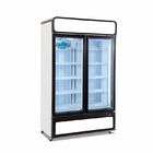 Vetrina più fresca di vetro delle porte 1000L dell'esposizione del frigorifero commerciale della bevanda