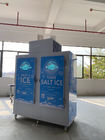 congelatore all'aperto di stoccaggio della borsa di ghiaccio secco della stazione di servizio