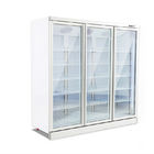 Vetrina di congelamento dell'esposizione di frigorifero del congelatore di multi verticale commerciale della porta