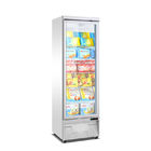 Showacase di vetro dritto del congelatore della porta del singolo frigorifero della porta del supermercato