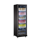 Refrigeratore verticale della porta di vetro piena del frigorifero dell'esposizione della bevanda della birra di Antivari