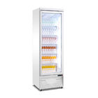 dispositivo di raffreddamento di vetro della bottiglia della bevanda del frigorifero della porta del frigorifero dritto dell'esposizione del supermercato 450L