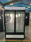 congelatore verticale dell'esposizione del refrigeratore di vetro della porta 1000L per il supermercato