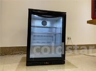 Refrigeratore commerciale dell'esposizione della birra del nero del frigorifero di Antivari provvisto di cardini singola porta