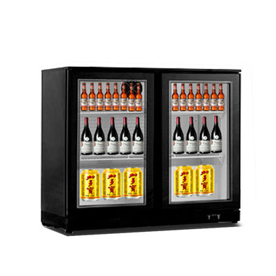 Dispositivo di raffreddamento di vetro della bevanda di Mini Bar Fridge Beer Chiller della porta per l'hotel
